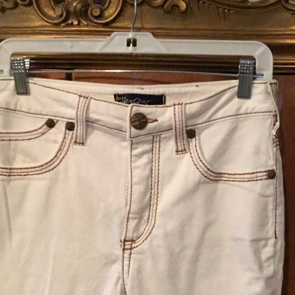 Cache Contour Collection Off White Jeans - Picture 5 of 8